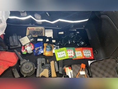 White County Sheriff’s Office arrests 2 after drug, firearm and “glock switch” discovery in traffic stop
