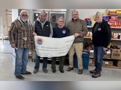 AMVETS donation