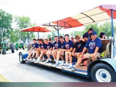 Celebrating TC teams at Wolcott Summer Fest