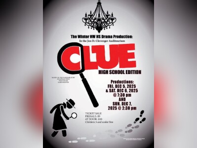 North White High School Drama presents “Clue, High School Edition”